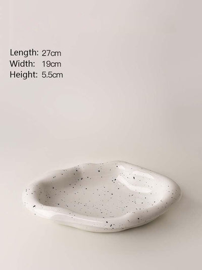 Trinket Dish, Home décor, Minimalistic, Chrome, Mirrored, Trinket, Key holder plate.